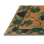 Tapis botanique brun lavable à la machine-973897528