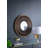 Claire Carter Round Wooden Wall Mirror with Iron Frame