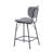 Dawlish Upholstered Counter Stool with Metal Frame-742066189