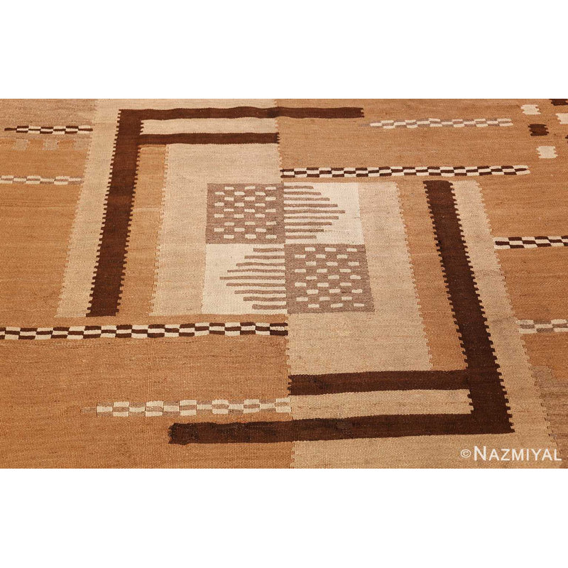 Kilim antique français Art déco