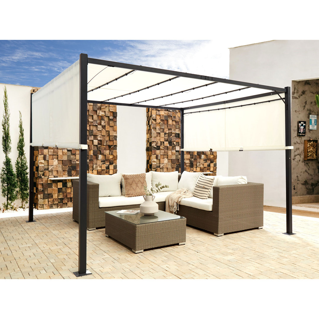 310 cm x 310 cm Pavillon Allyn aus Stahl