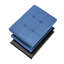 Repose-pieds de rangement pliable avec couvercle réversible-257770242