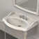 CeraStyle By Nameeks 21.06'' Glossy White Ceramic Rectangular Bathroom Sink with Overflow