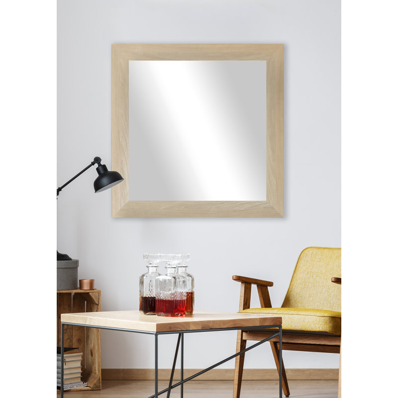 Miroir décoratif Bahena, 29,5 po x 29,5 po