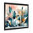 Impression noire sur toile encadrée sélectionné