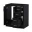 Meuble-lavabo de 30 po en bois massif et 3 tiroirs 2 portes de style rétro