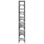 17 Stories Bookshelf 155.5X24x166.5 Cm Engineered Wood-1698716456