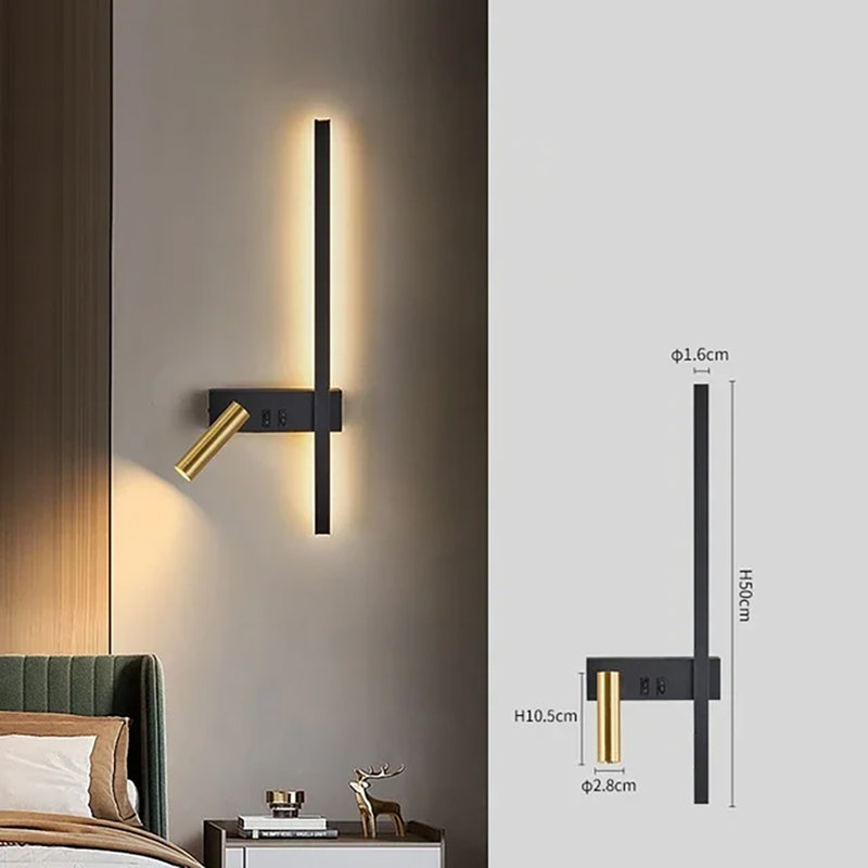 Lampe murale créative Flip