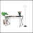 Office Workspace Desk MDF/In Brown