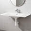 Lavabo de salle de bain simple 36 "- comptoir de meuble-lavabo seulement (3 trous de robinet, matériau en résine | SKU ancien: Wf310598aak)