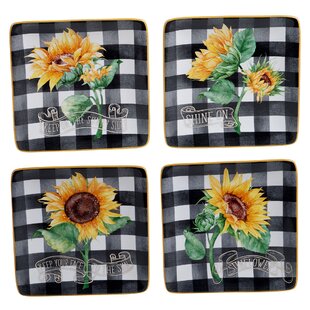 Paper Plate Holder, Wooden Plate Holder, Holder for Plates, Sunflower  Decor, Sunflowers, Sunflower Kitchen, Country Decor, Hand painted