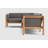 Haven Teak Outdoor Sectional With Sunbrella Cushions In Graystone-66452856-124236984