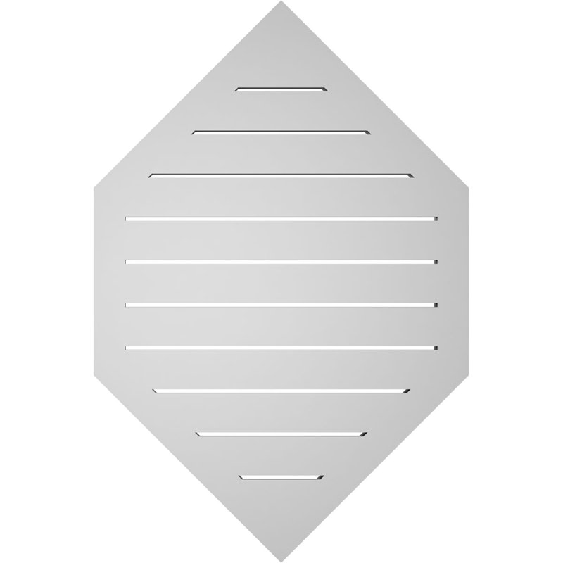 Pente verticale verticale en uréthane Signature, H 36 po x l 24 po x P 1,5 po