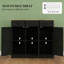 Armoire de rangement moderne avec conception anti-basculement-611057927