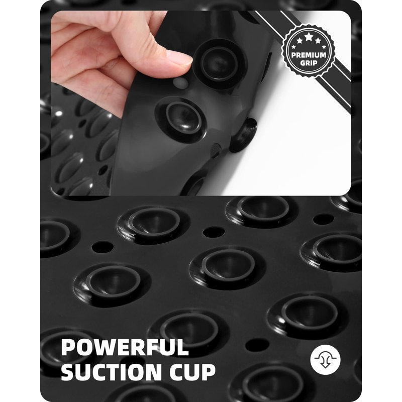 Tapis de bain, Noir