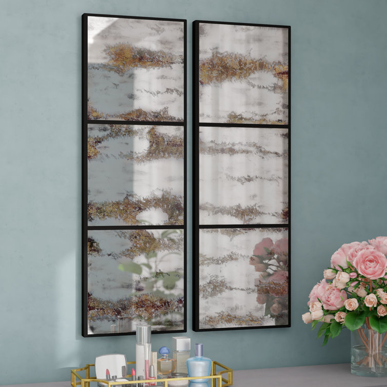 2 Piece Deyante Traditional Mirror Set