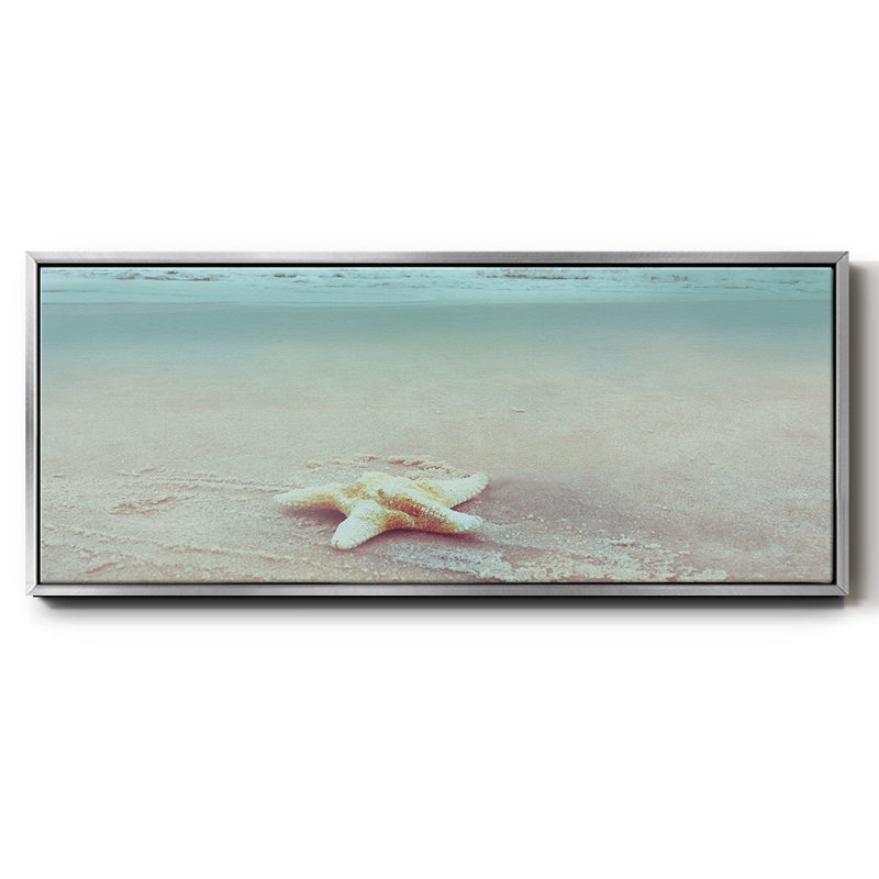 Beach Set Starfish - Toile encadrée, H 8 po x l 20 po