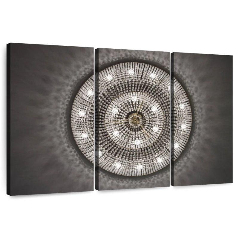 Kerner Under The Crystal Chandelier, 24" H x 38" W