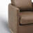 Bobbi Genuine Leather Swivel Armchair-109286174