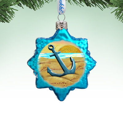 Keepsake 3'' Handmade Glass Holiday Shaped Ornament