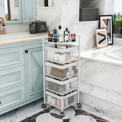 31.5 in. H x 10.39 in. W Utility Cart