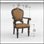 Ensemble de 2 fauteuils Traditional