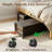 2 Pack Under Bed Storage Containers with Wheels and Lid, 12-Inch Tall Rolling Drawer for Clothes Shoes Dorm