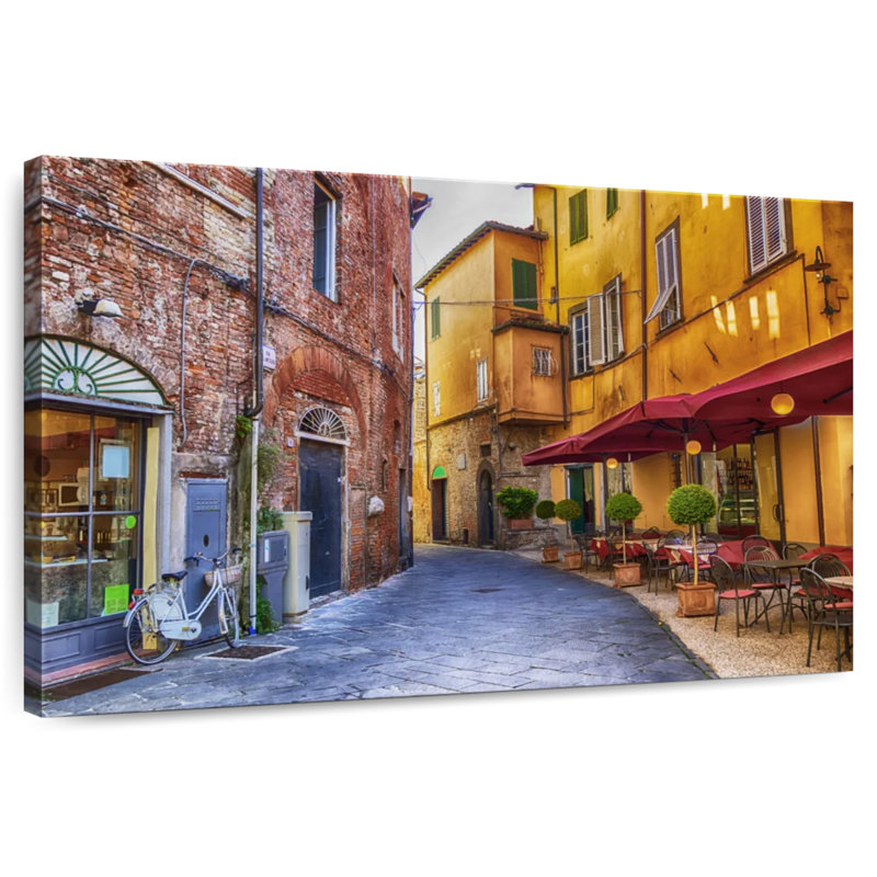 Sirci Street à Lucca, H 8 po x l 12 po