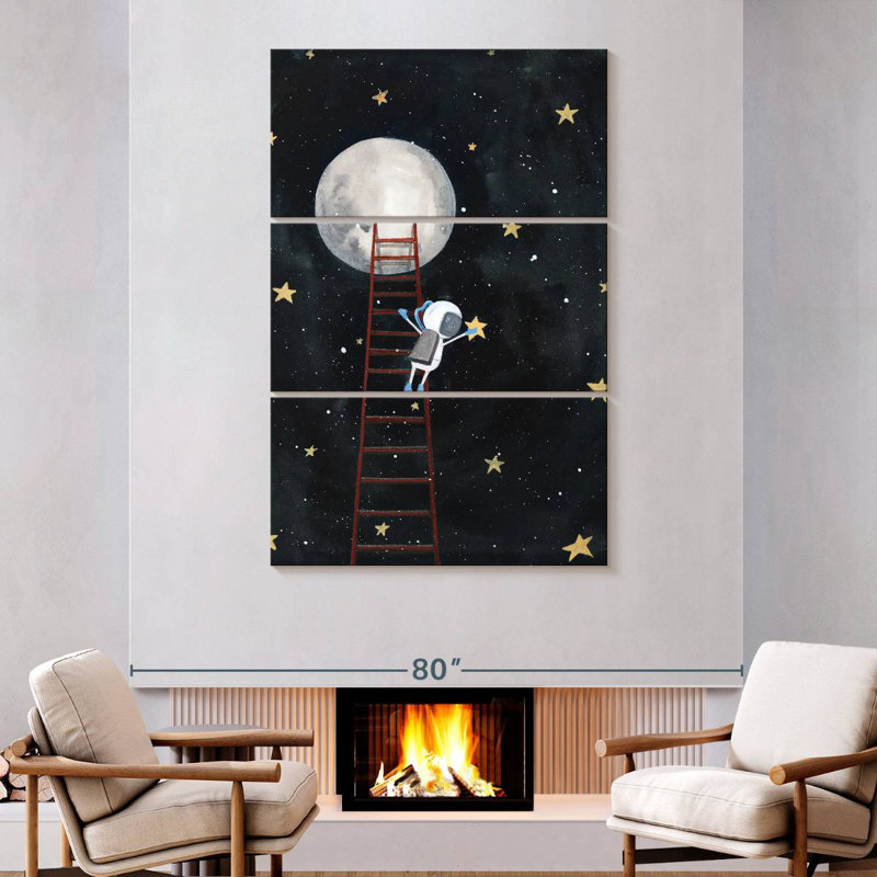 Ashelle Grab A Star, 74" H x 48" W