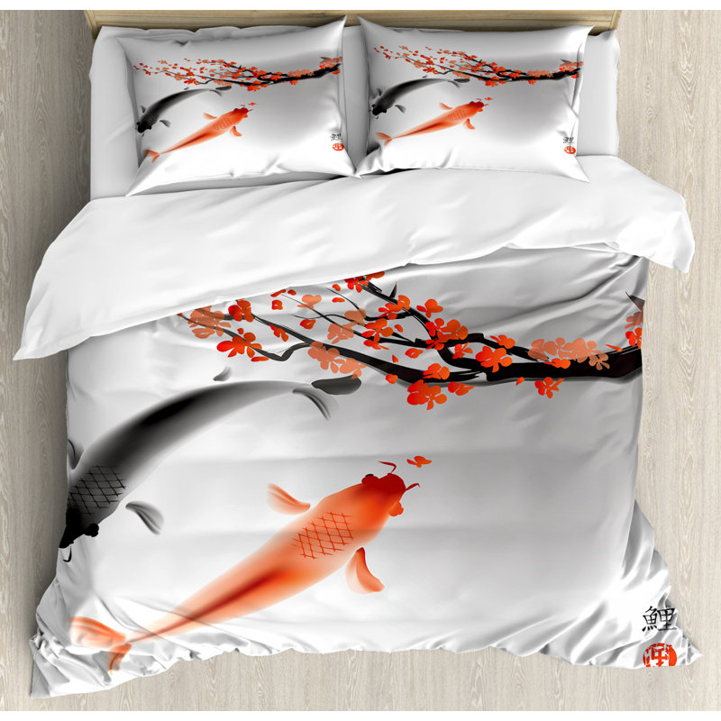 Bloomsbury Market Baskerville Duvet Cover Set with Pillowcases, 155 x 220 cm - 2 Pillowcases (80 x 80 cm)