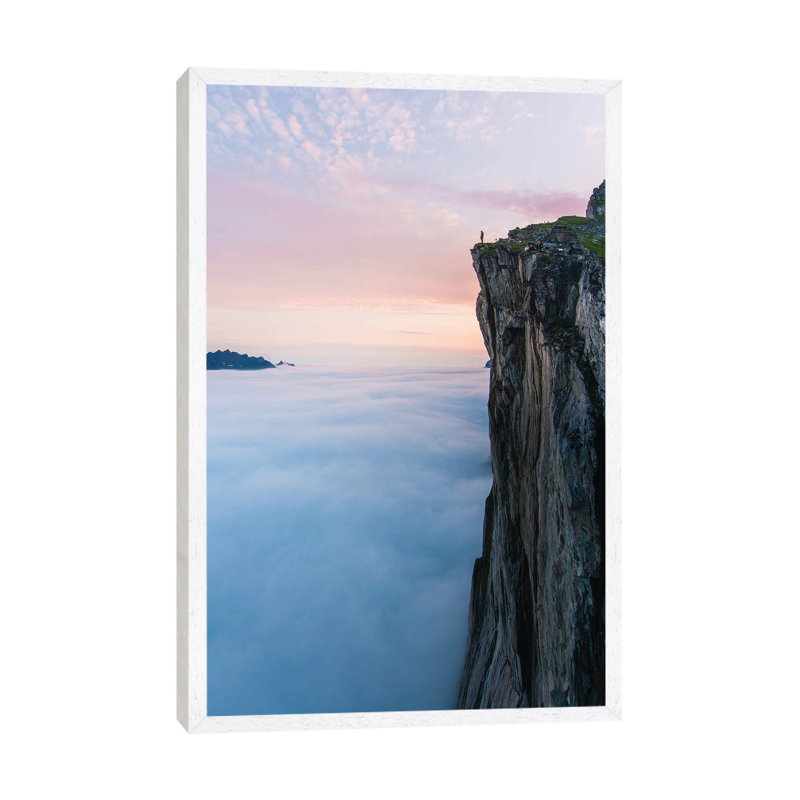 Fairytale Island II Senja, Norway by Steffen Fossbakk - Print on Canvas, White Framed, 66.04 cm H x 45.72 cm W