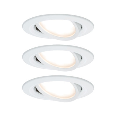 6,8 cm LED-Einbauleuchten-Set