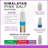 Natural Solution Salt Nasal Inhaler, Refreshing and Relaxing Sinus Pressure Relief