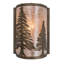 Rustic Lodge 1 - Light Flush Mounted Sconce