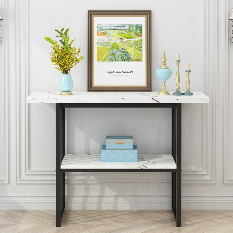 Console 42,13 po Shonnetta, Noir
