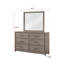 Commode de rangement contemporaine 1 tiroir 6 tiroirs avec poignée en métal