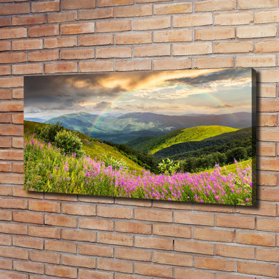 Mountain Landscape - Wrapped Canvas Print