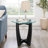 Glass Top Side End Table-137803145