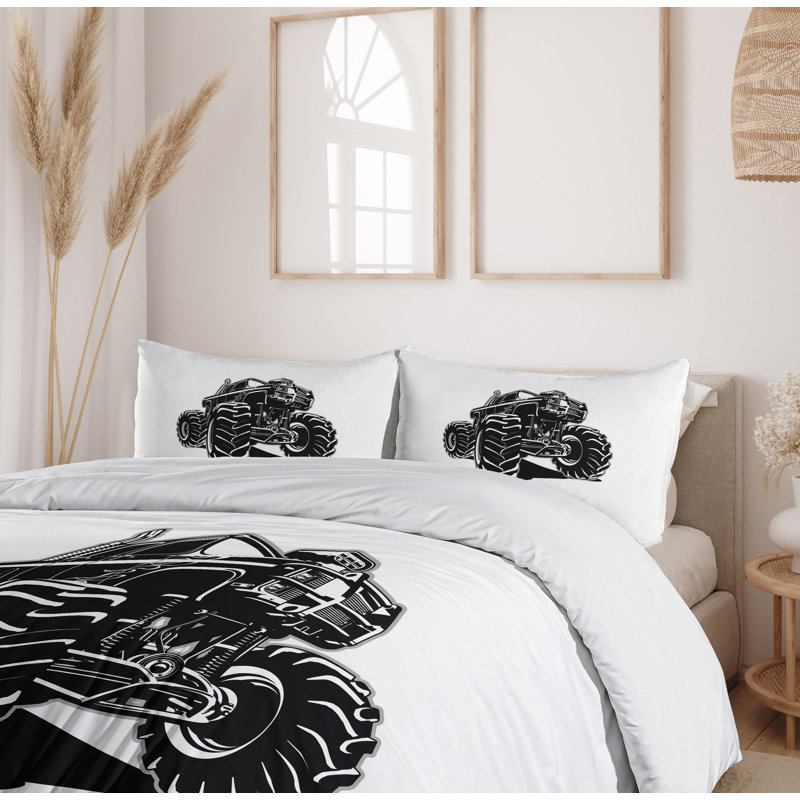 No Duvet Cover, California King Duvet Cover + 2 Standard Shams
