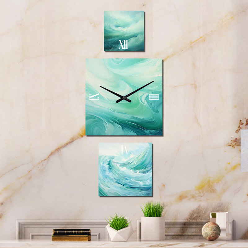 Drachten Metal Wall Clock