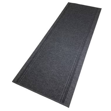 Heavy-Duty Hallway Runner Grey