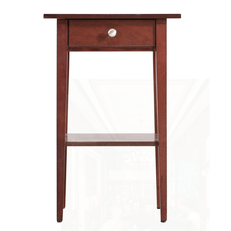 Table de chevet Contemporary, Cerisier