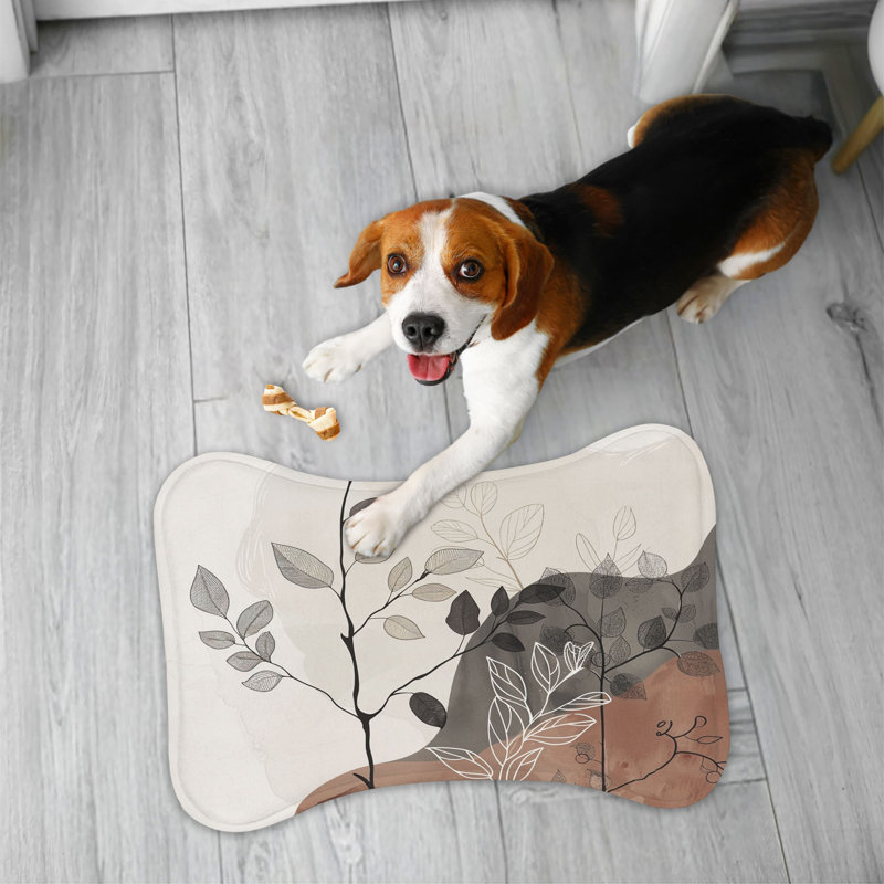 Tapis bohème beige - 1 pièce