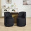 Upholstered 18.3'' Height Swivel Dining Chair-1893710371