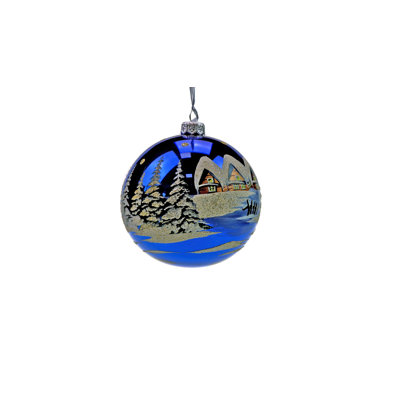 Victoria Bella 5'' Glass Ball Ornament