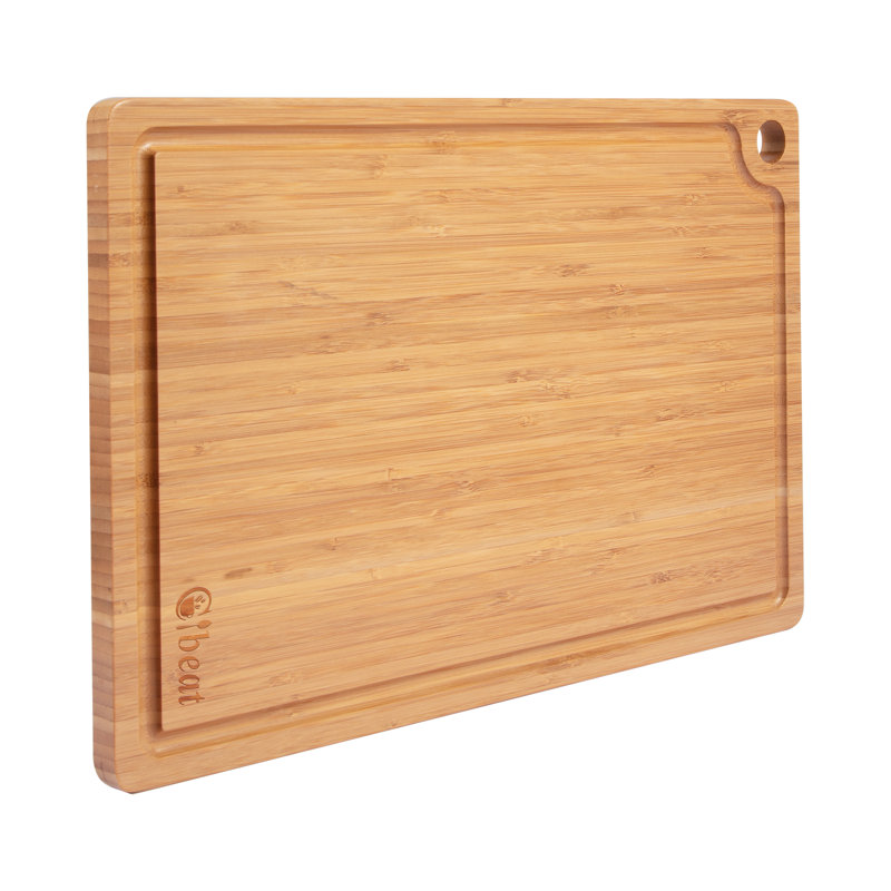 Hailee Bamboo Cutting Board for Kitchen, 43cm x 30cm