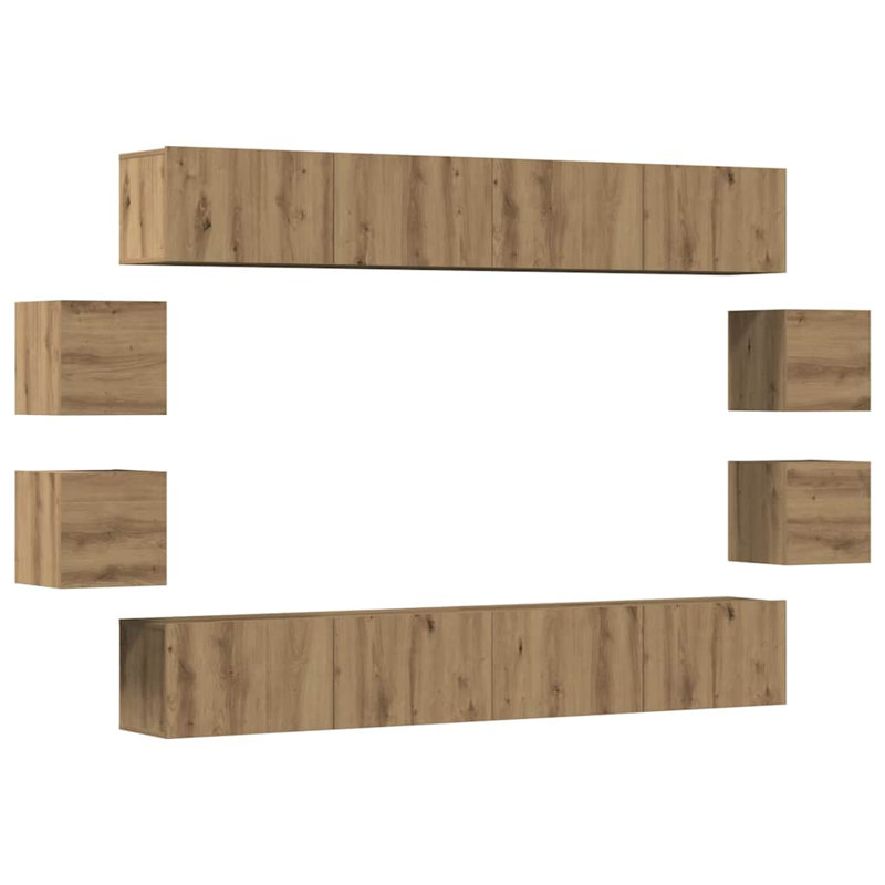 Belamy TV Stand, Artisan Oak, 200cm