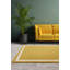 Anyi Bordered Handmade Yellow Area Rug-1200009416