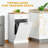 Kitchen Tilt Out Trash Bin Cabinet Free Standing Recycling Cabinet Trash Can Holder With Drawer