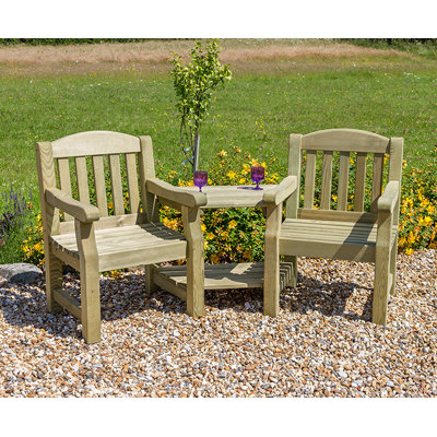 Gosnold Solid Wood Outdoor Bench